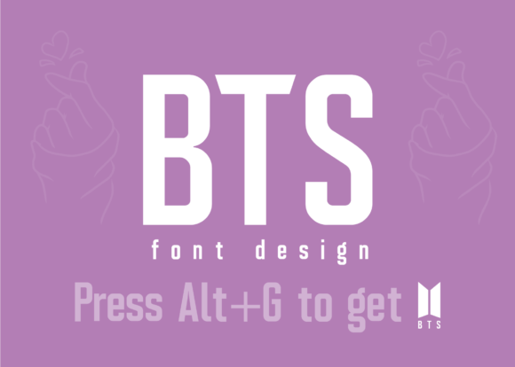 BTS Font: Effortless Charm for Modern Design