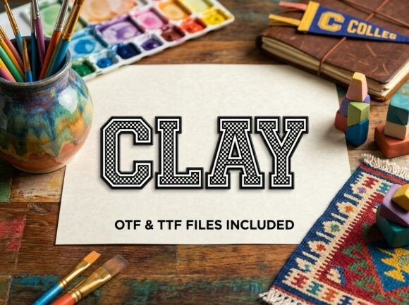 Clay Font: A Bold Statement in Modern Typography