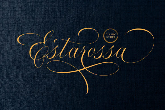 Estarossa: A Modern Handwritten Font for Sophisticated Design