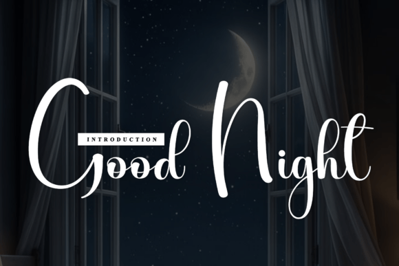 Good Night: A Sophisticated Font for Artisanal and Lifestyle Branding