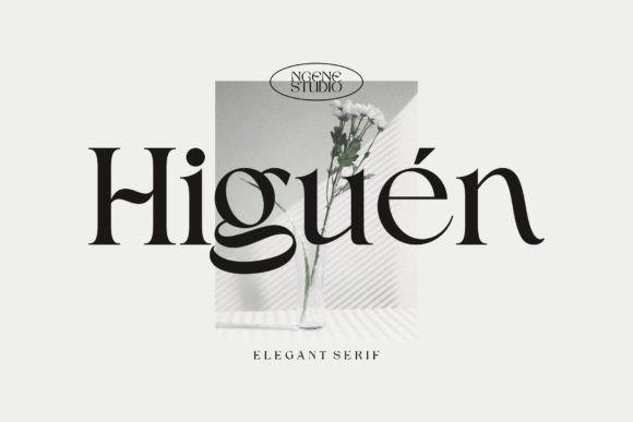 Higuen: A Serif Font for Elevating Luxury and Elegance in Design