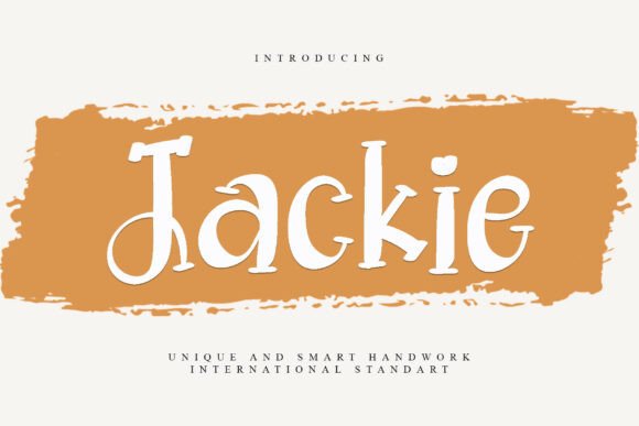 Jackie Font: Elegant and Professional for Your Creative Projects