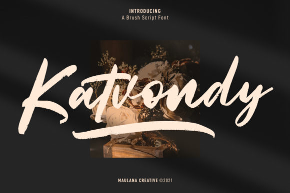 Katvondy Marker Brush Script: A Versatile Handwritten Font for Creative Projects