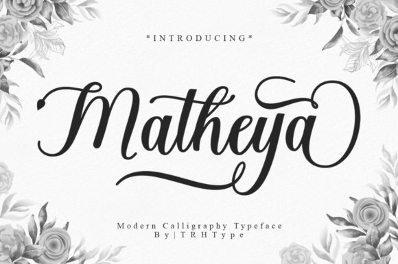 Matheya: A Stylish Script Font for Modern Design