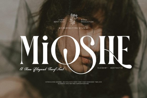 Mioshe: A Unique Serif Font with Seamless Letter Connections