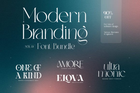 Modern Branding Font Bundle: A Game-Changer for Design Professionals and Creatives