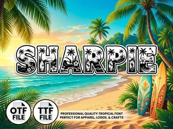 Sharpie: A Bold Display Font for Modern Creativity