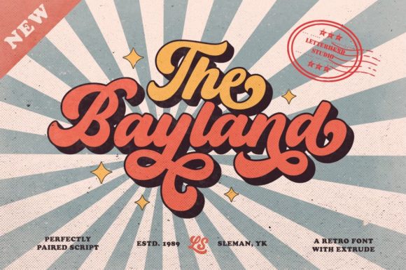 The Bayland: A Playful Nostalgia in Design and Typography