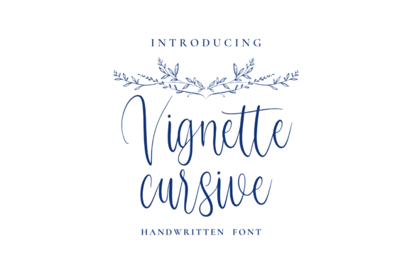 Vignette Cursive: A Font That Elevates Design with Grace