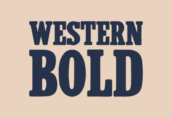 Western Bold for Clean Retro Design