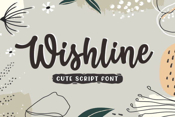 Wishline: A Whimsical Font for Creative Expression